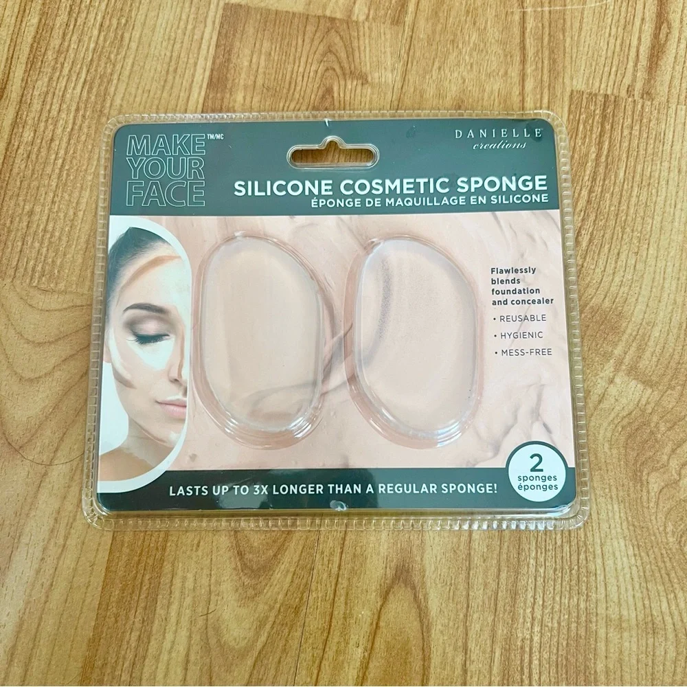 Danielle silicon cosmetic sponge set